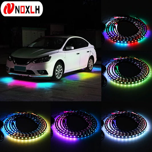 Volle Farben LED Auto Underglow Licht Streifen…