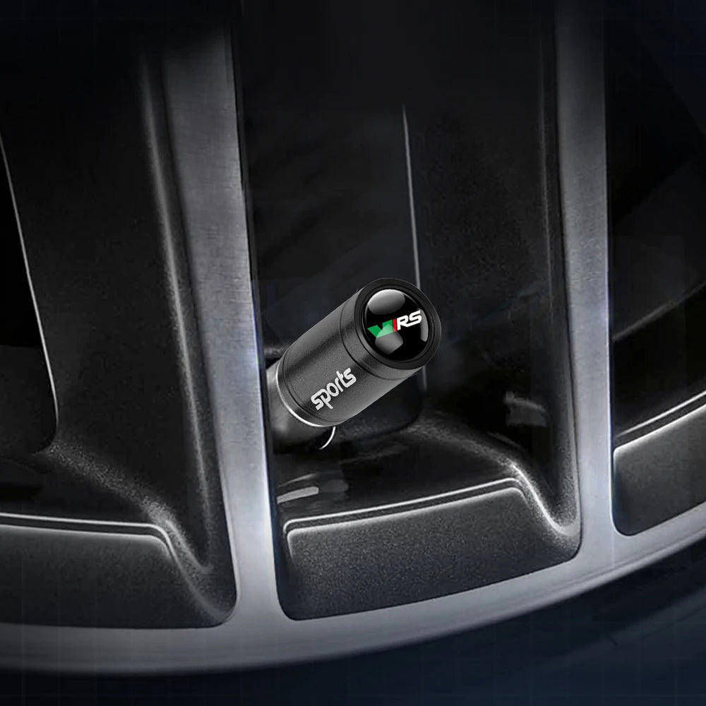 Ventilkappen Set für Skoda Kodiaq Octavia – SwissGlanzGarage Ansicht 3