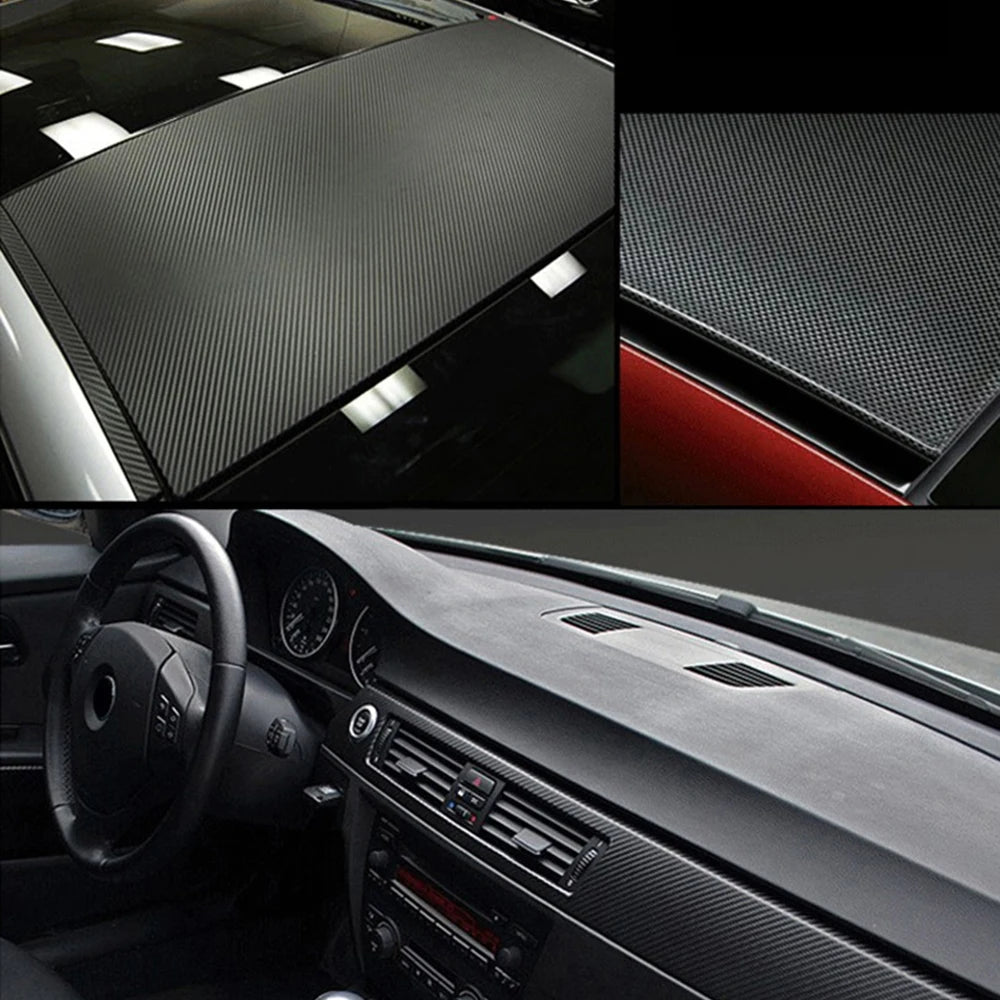 3D Carbon Fiber Vinyl Folie 50cmx200cm – SwissGlanzGarage Ansicht 5