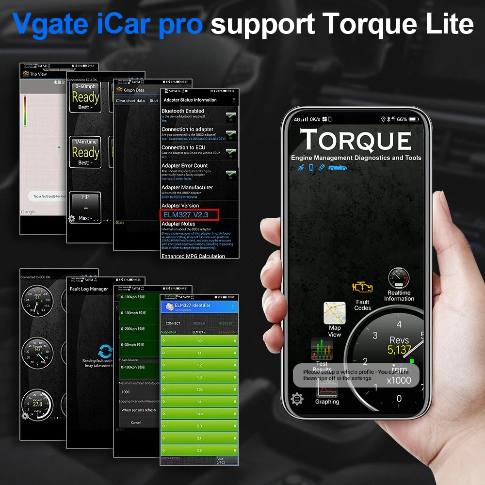 Vgate iCar Pro OBD2 WLAN/BT Scanner – SwissGlanzGarage Ansicht 5