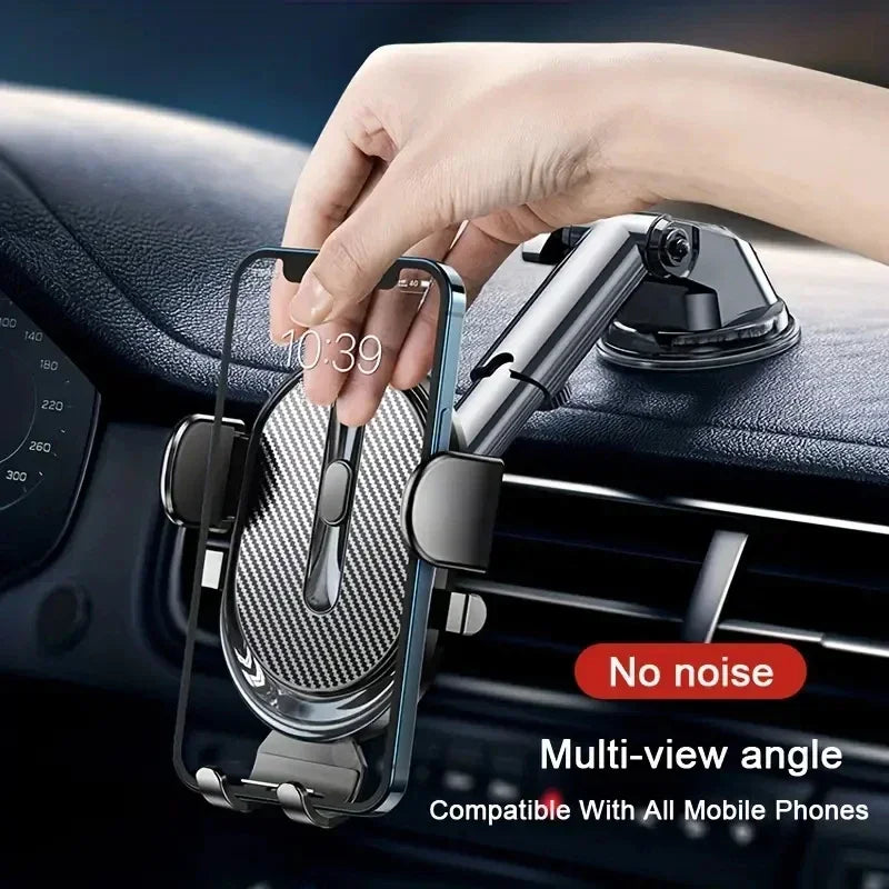 Auto-Handyhalterung mit Drehfunktion und Saugnapf, Universelle Armaturenbrett-Ständerung, Windschutzscheiben-Handyhal...