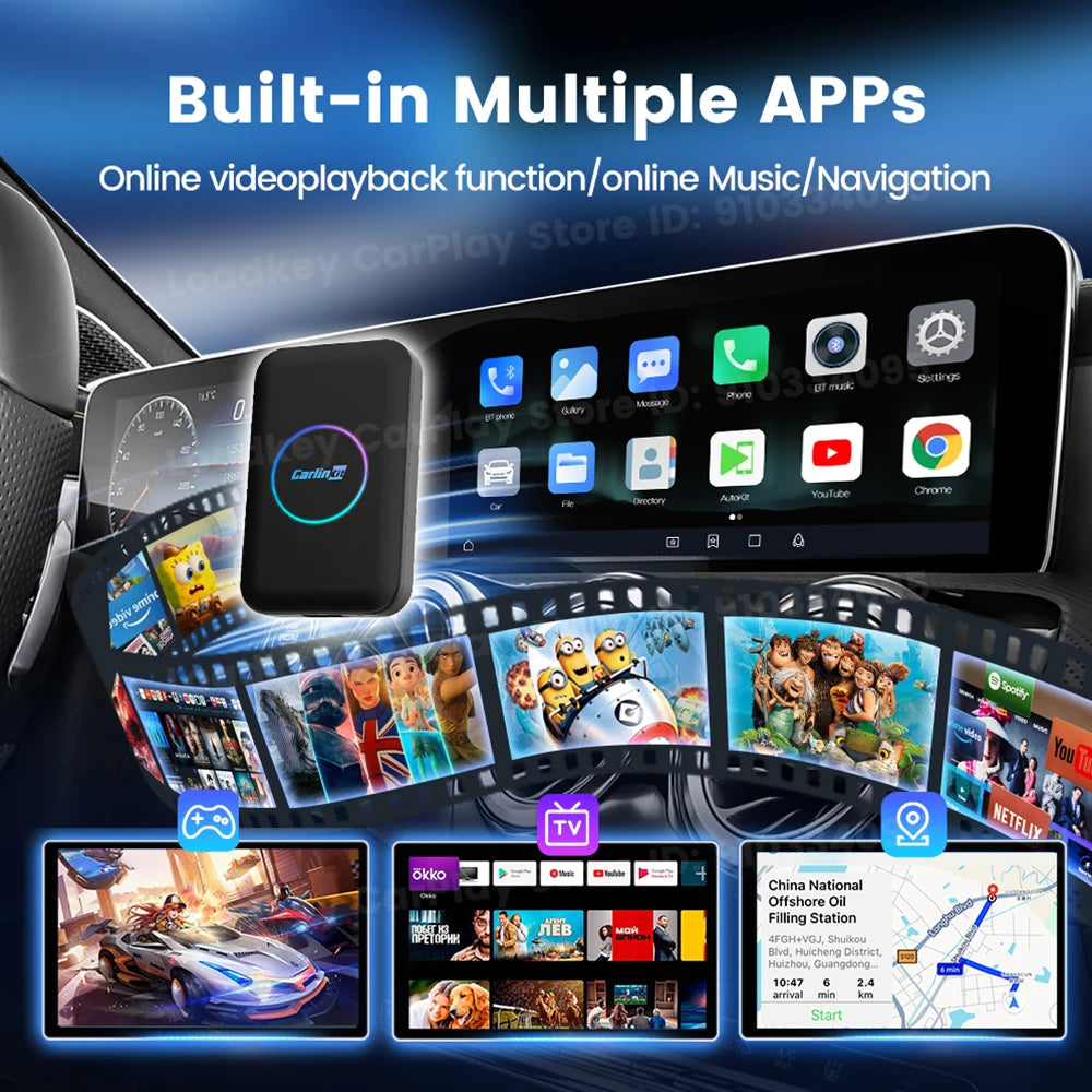 2026 CarlinKit LITE S Android TV Box – SwissGlanzGarage Autopflege Schweiz