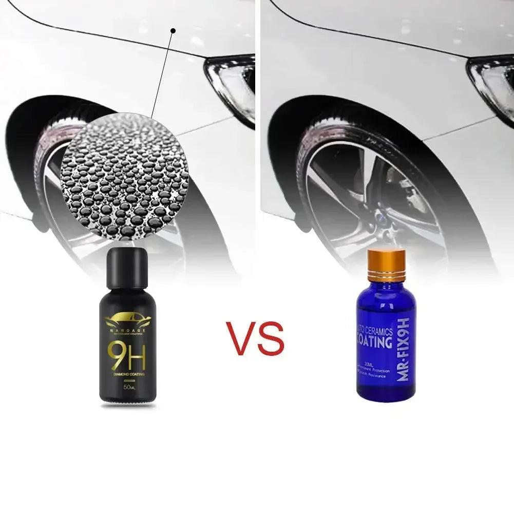 Greyghost Keramikbeschichtung für Autos Mr Fix 9h Nano-Beschichtung Keramik-Autobeschichtung Hydrophober Autolackschu...