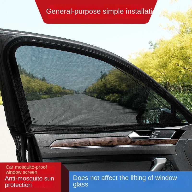 Auto-Sonnenschutz Heckscheibe Mückenstopp – SwissGlanzGarage Ansicht 6