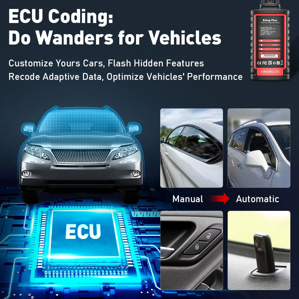 OBD2-Diagnosegerät Ediag – SwissGlanzGarage Ansicht 5