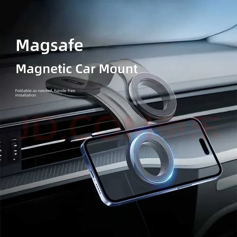 Magnetische Kabellose Ladehalterung fürs Auto Universelle Lüftungs- und Armaturenbrett-Halterung Stabile Schnellladun...