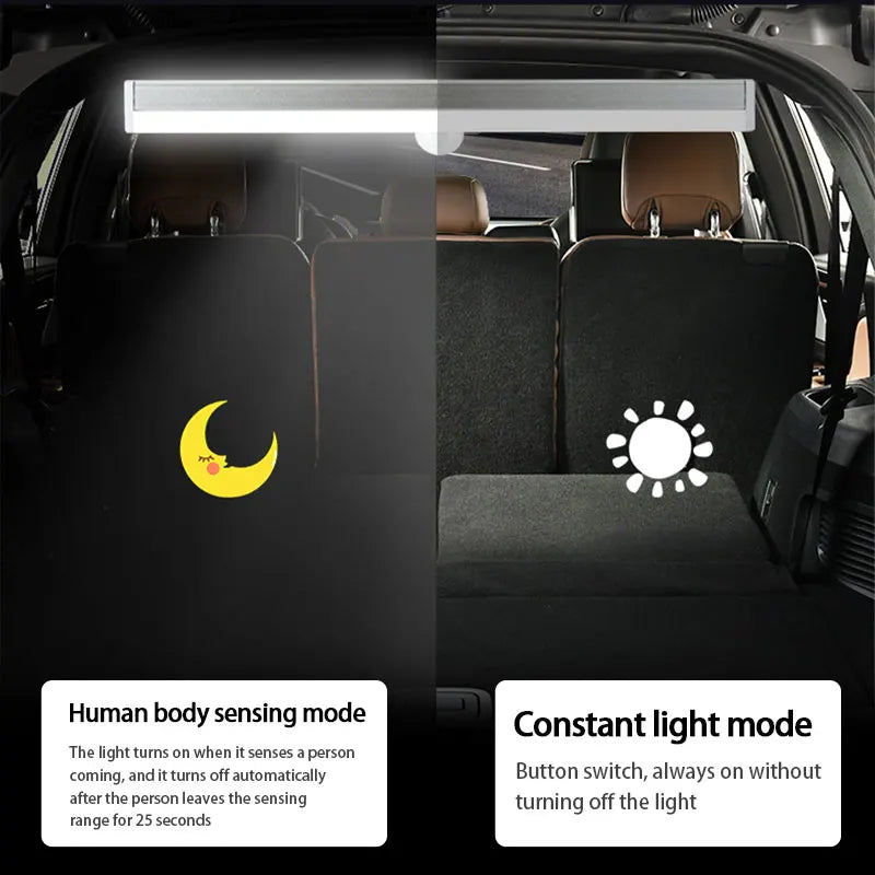 17CM LED Tagfahrlicht Streifen 12V COB – Magnetisch – SwissGlanzGarage Ansicht 4
