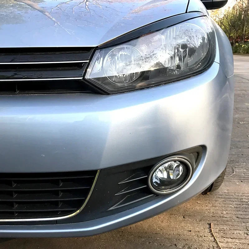 VW Golf 6 MK6 GTI Scheinwerfer Abdeckung Schwarz – SwissGlanzGarage Ansicht 3