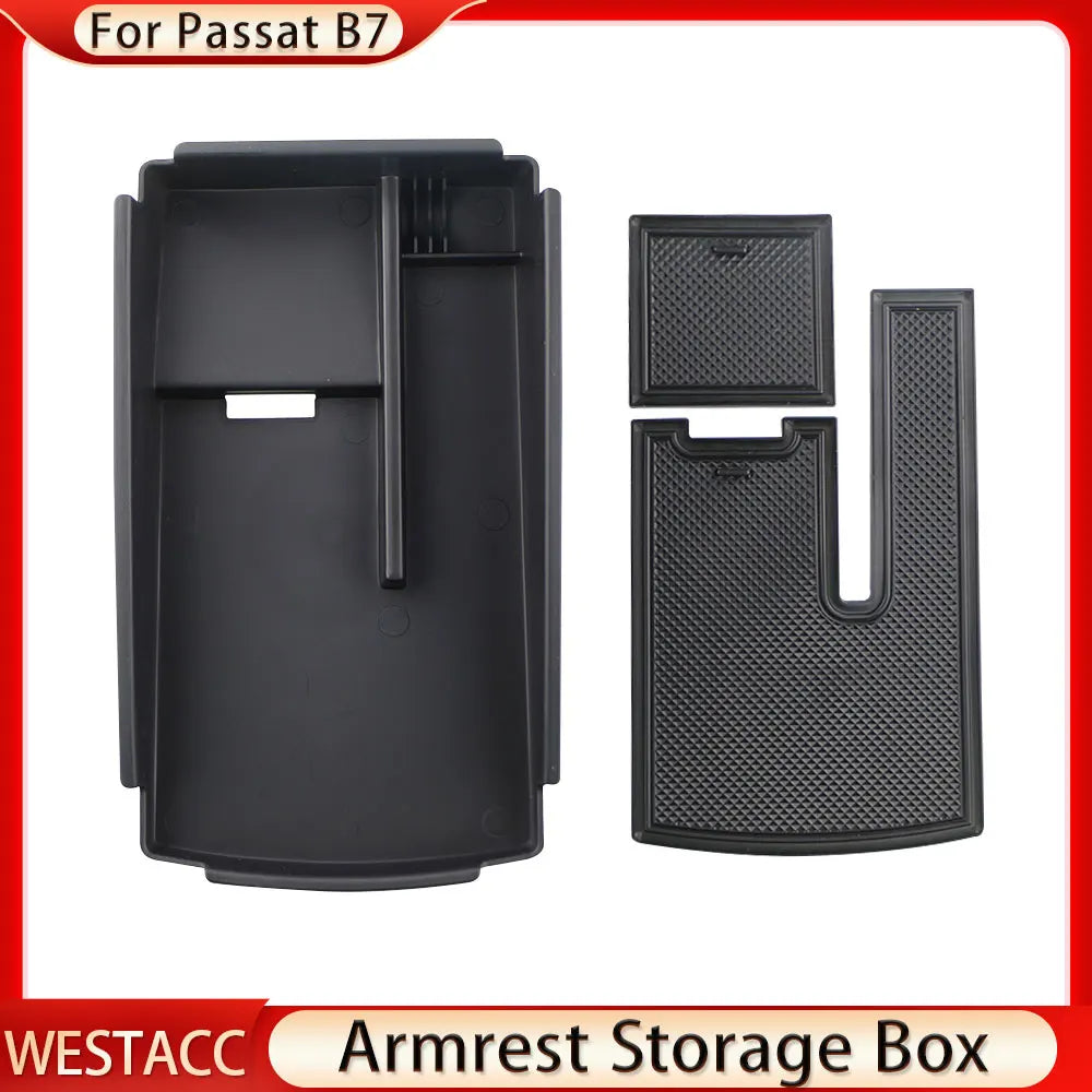 Auto Armlehne Aufbewahrungsbox Fach für Volkswagen VW CC Passat B6 B7