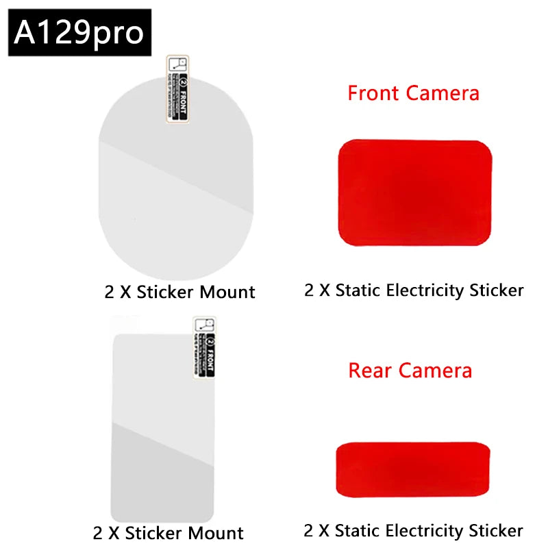 VIOFO A129 Aufkleber-Set – SwissGlanzGarage Ansicht 2