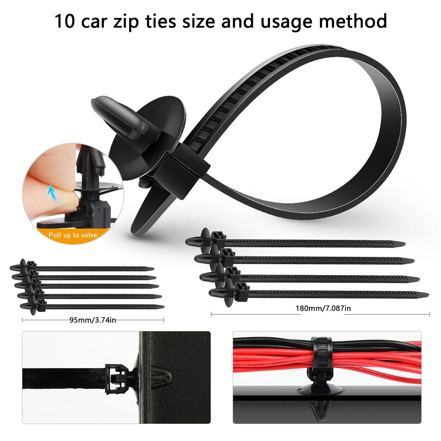Auto Clips Set 820 Stück – SwissGlanzGarage Ansicht 5
