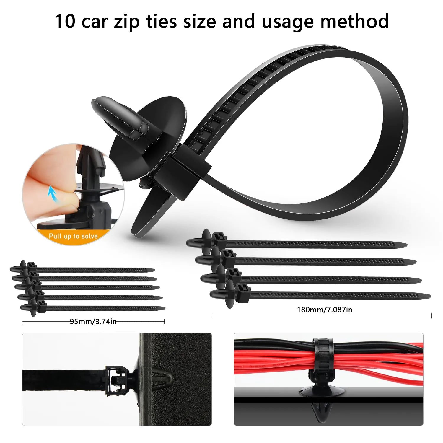 Auto Clips Set 820 Stück – SwissGlanzGarage Ansicht 5
