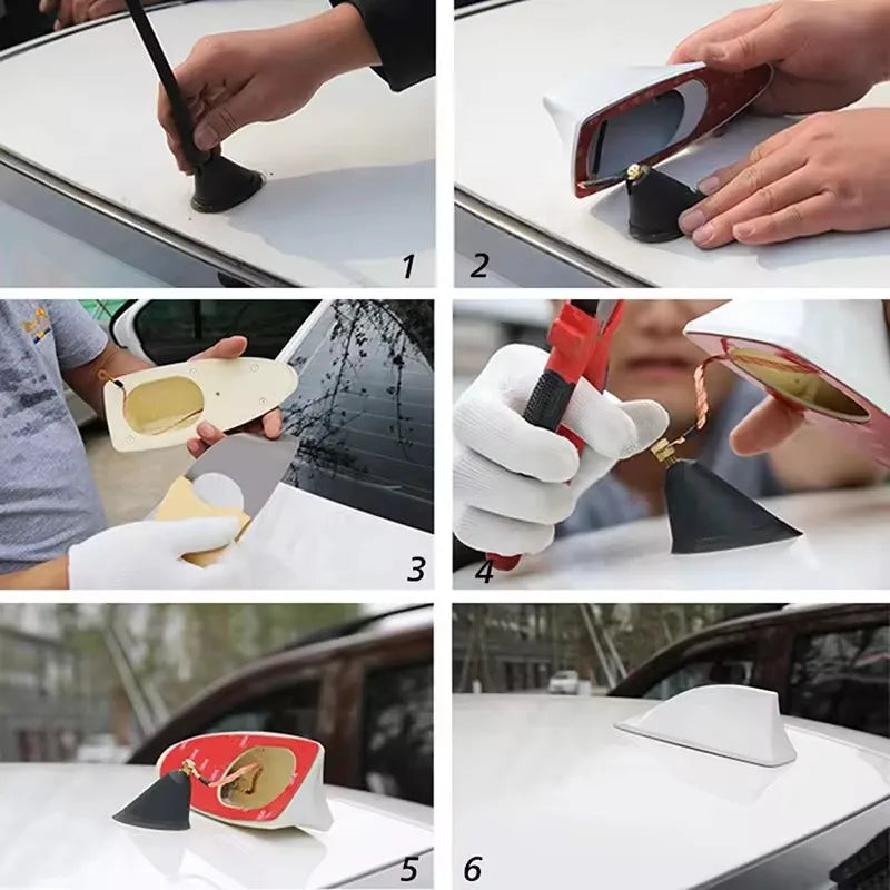 Universelle Auto Shark Fin Antenne – SwissGlanzGarage Ansicht 5