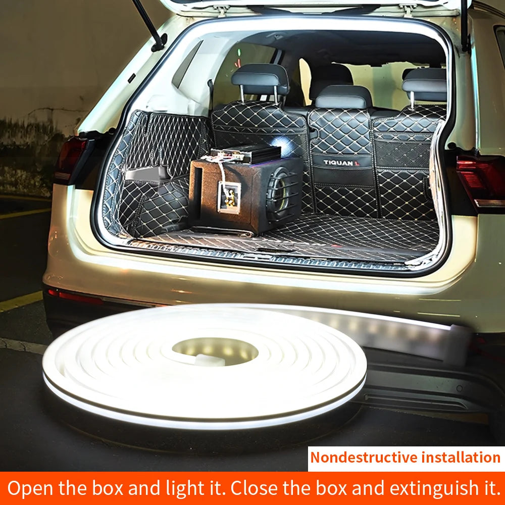 Kofferraum-Beleuchtung LED-Streifen 2/4M – SwissGlanzGarage Ansicht 3