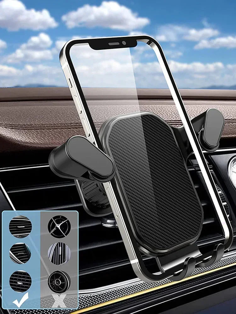 Auto Air Vent Clip Halterung Haken Schwerkraft Auto Telefon Halter Smartphone GPS Halter Mobile Halterung Unterstützu...