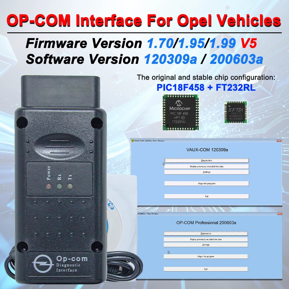 OPCOM V2014 OBD2 Diagnosegerät – SwissGlanzGarage Ansicht 2