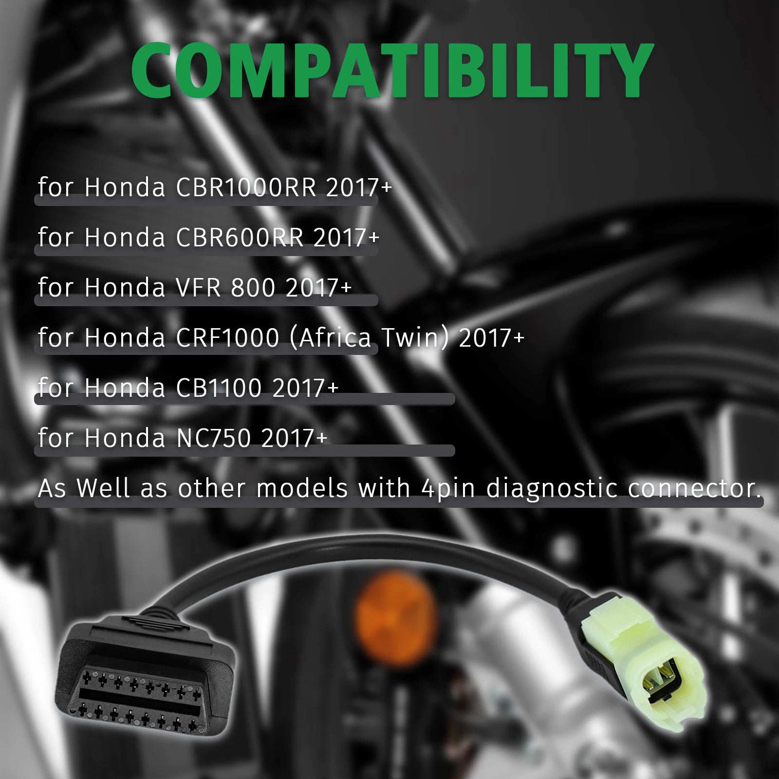 4Pin 6Pin Motorrad-Diagnosekabel für HONDA – SwissGlanzGarage Ansicht 5