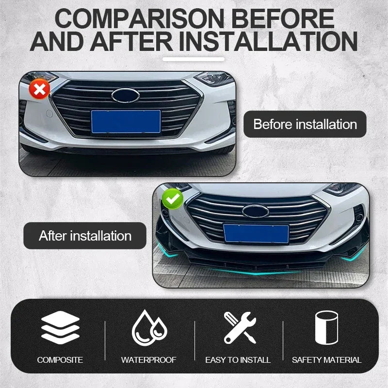 Universal Frontspoiler Lippe Set – SwissGlanzGarage Ansicht 6