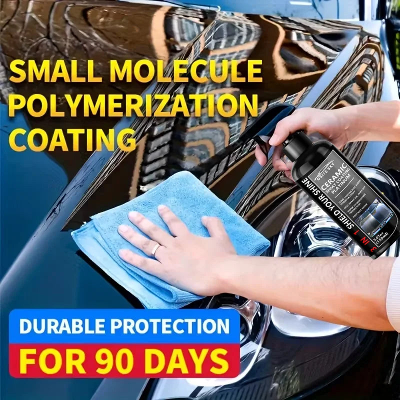 Sopami Nano Keramik-Autobeschichtungsspray, 3-in-1, hochwertiges, kratzfestes, glänzendes Finish für alle Autolackarten