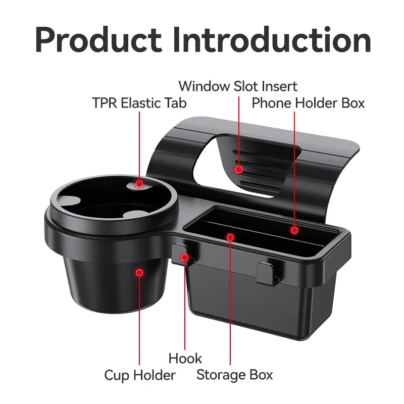Auto Becher- & Smartphone-Halter – SwissGlanzGarage Ansicht 5