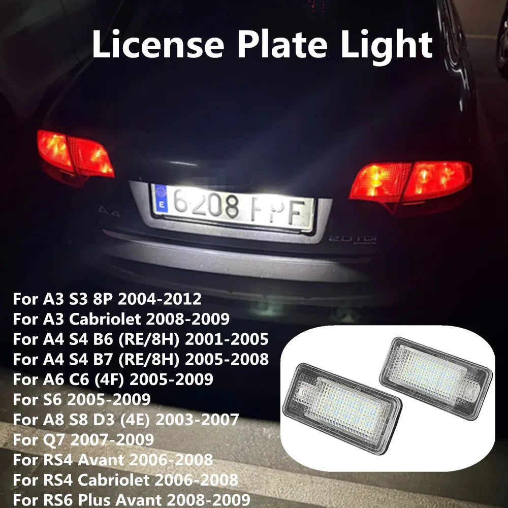LED Kennzeichenbeleuchtung für AU – SwissGlanzGarage Ansicht 2