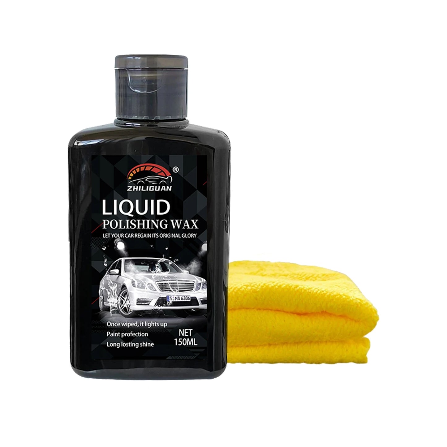 Auto-Wachs und Versiegelungsmittel mit Nano-Keramikbeschichtung – hydrophober Lackschutz, langanhaltender Glanz, einf...