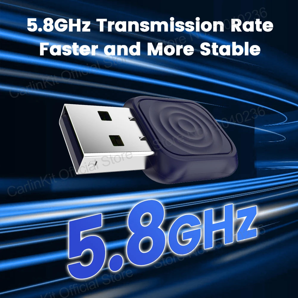 CarlinKit Mini Ultra Kabellos Adapter 2-in-1 – SwissGlanzGarage Ansicht 4