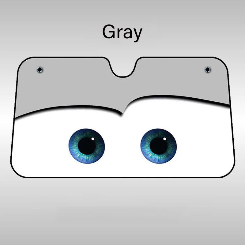 Auto-Sonnenschutz mit Augen-Design – SwissGlanzGarage Ansicht 4