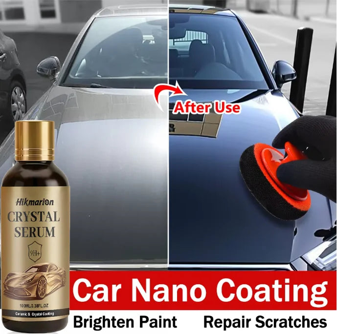 7b/100ML Graphen-Keramikbeschichtung 9H+ Hochglanz Auto-Detailing Professioneller Autolackschutz Kristallserum 59k^