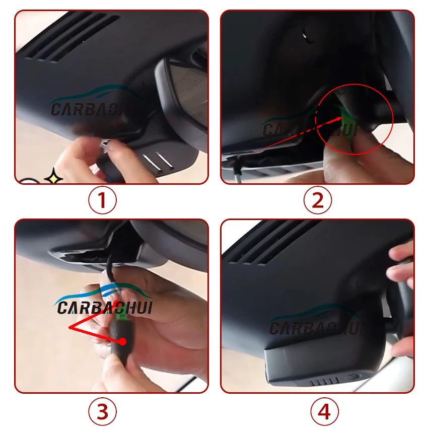 Dashcam für VOLVO XC90 XC60 XC40 S90 V90 S60 V60 V40 – SwissGlanzGarage Ansicht 3