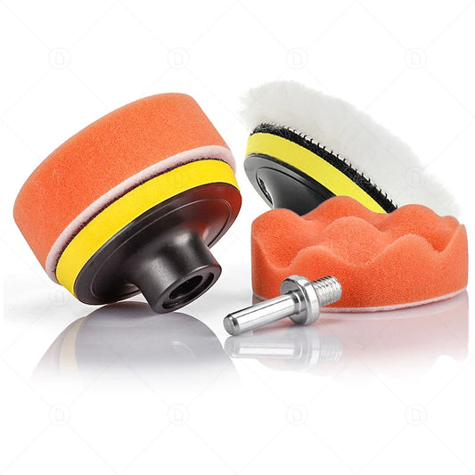 Polierscheibe Set 3 Zoll 75mm – SwissGlanzGarage Ansicht 2