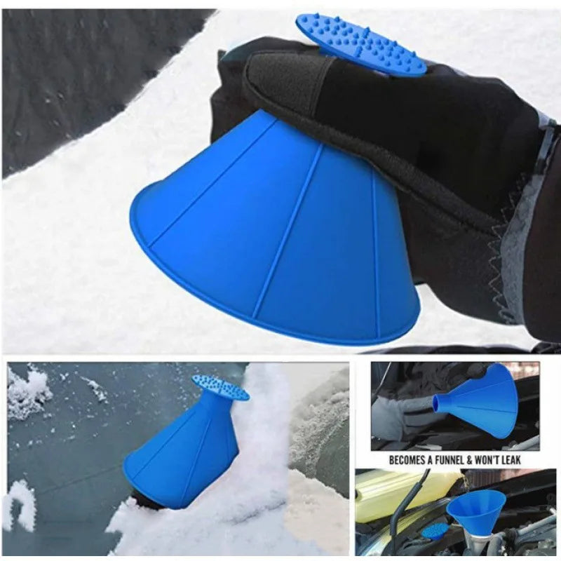Windschutzscheiben-Eisabzieher Cone-Form – SwissGlanzGarage Ansicht 3