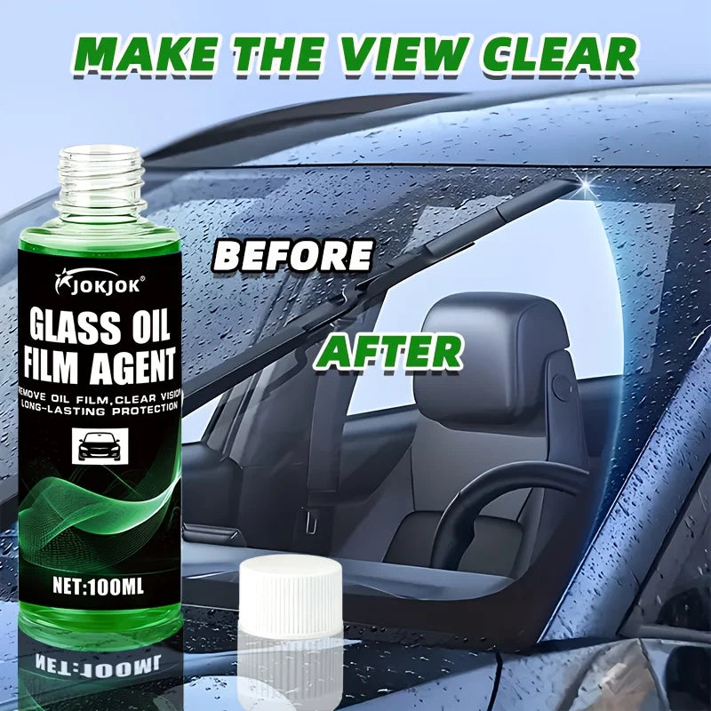 Windschutzscheibenreiniger für Autoglas mit konzentrierter Beschichtung, effektive Entfernung von Ölfolien, Flecken, ...