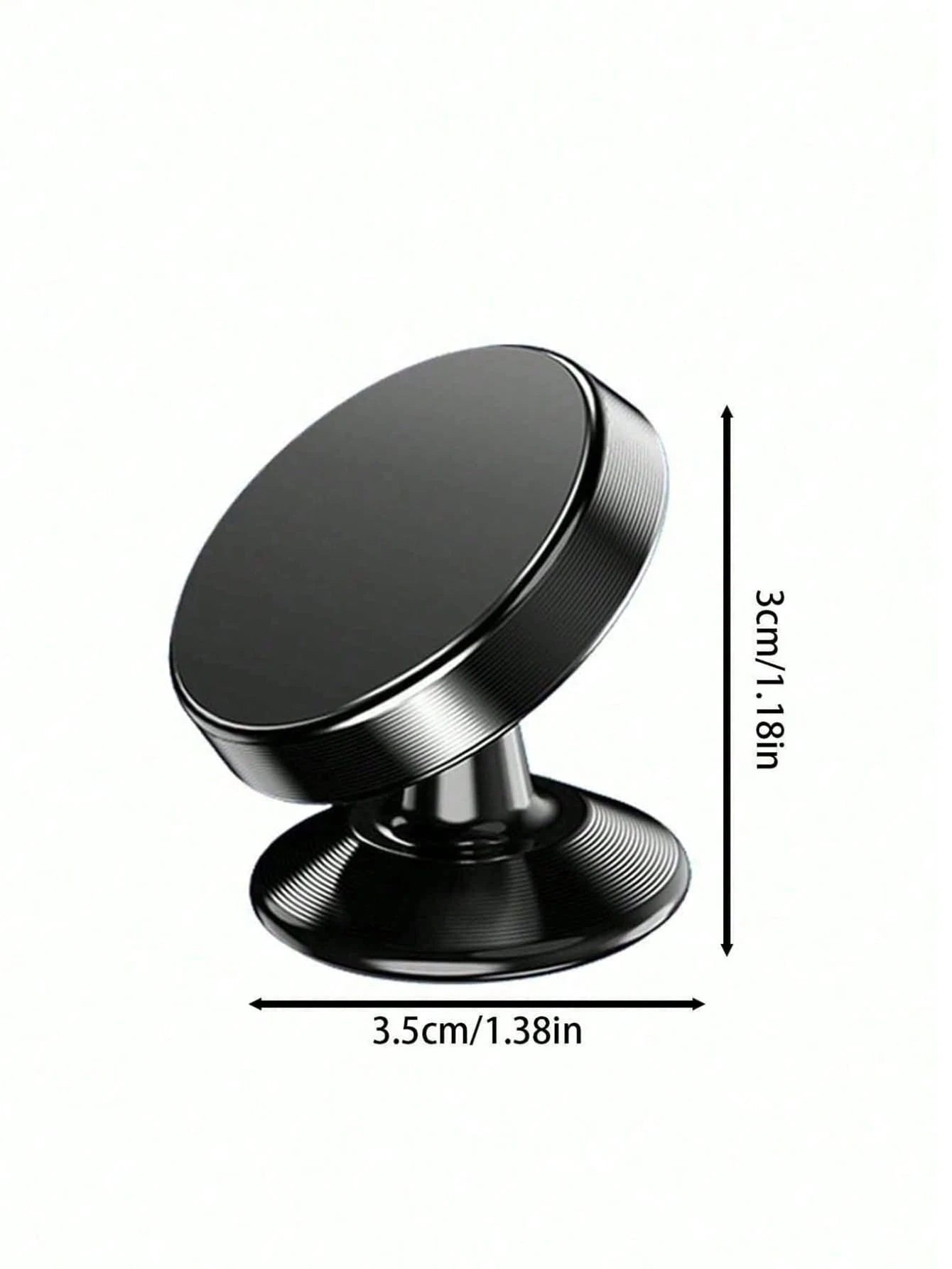 Auto-Handyhalterung mit Magnetischer 360-Grad-Rotation, Metall-Autohalterung für Armaturenbrett, Magnetische Telefonh...