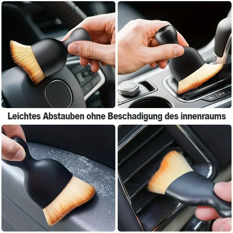 11-teiliges Mikrofaser Auto Reinigungsset mit Reifenbürste und Schwämmen
