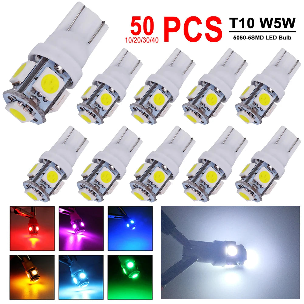 10/20/30 T10 W5W LED Birnen Set – SwissGlanzGarage Ansicht 2