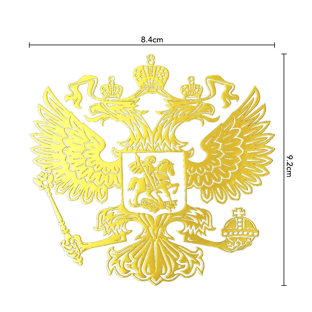 Wappen der Russischen Föderation Aufkleber – SwissGlanzGarage Ansicht 4