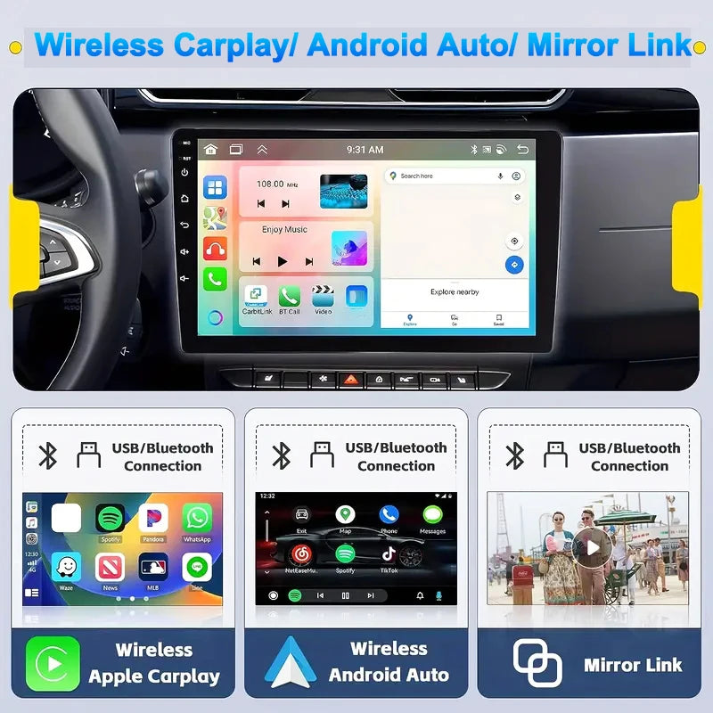 Kabelloser CarPlay & Android Auto Adapter 10 Zoll – SwissGlanzGarage Ansicht 4