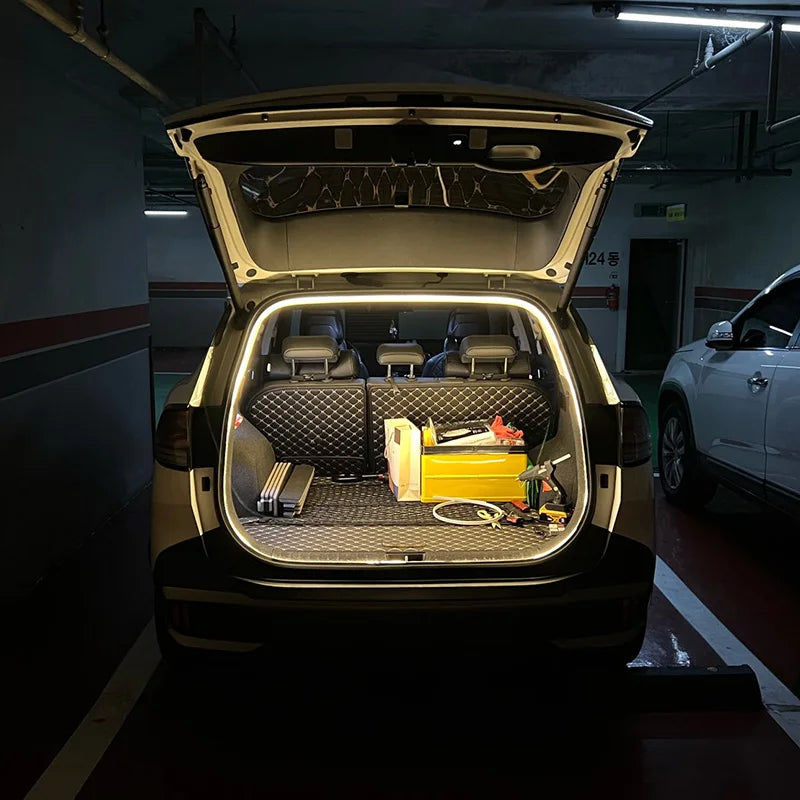LED-Streifen Ambientebeleuchtung 5M für Tesla – SwissGlanzGarage Ansicht 6
