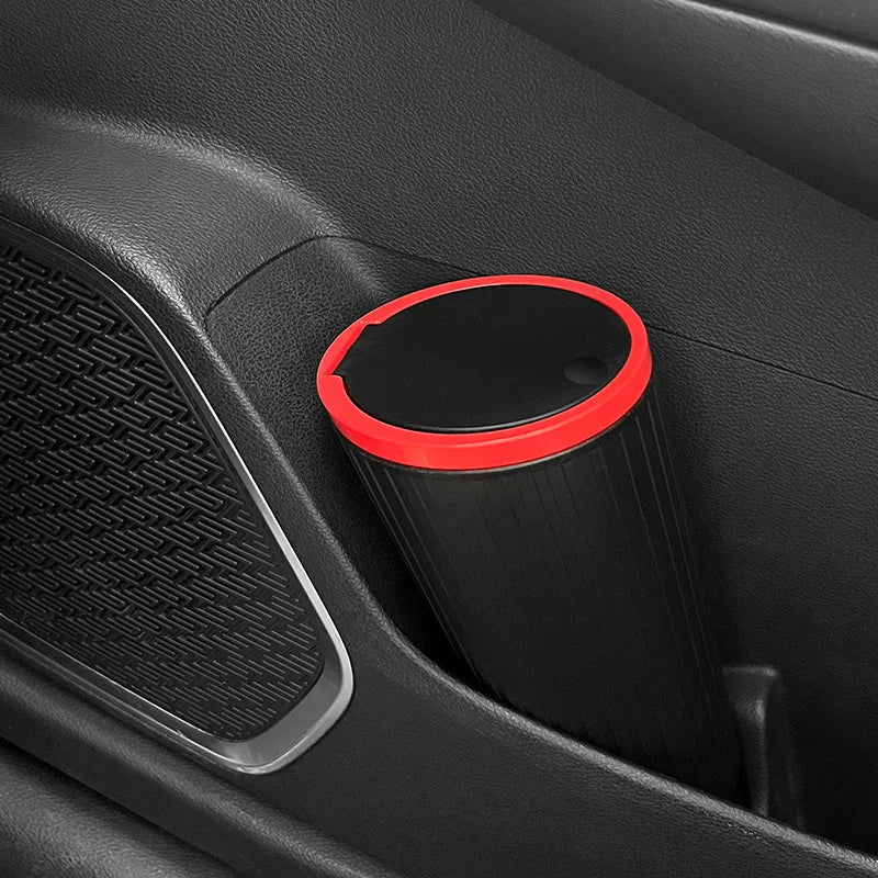 Auto Mülleimer Kann Mini Auto Staub Organizer Auto Innen Müll Tasche