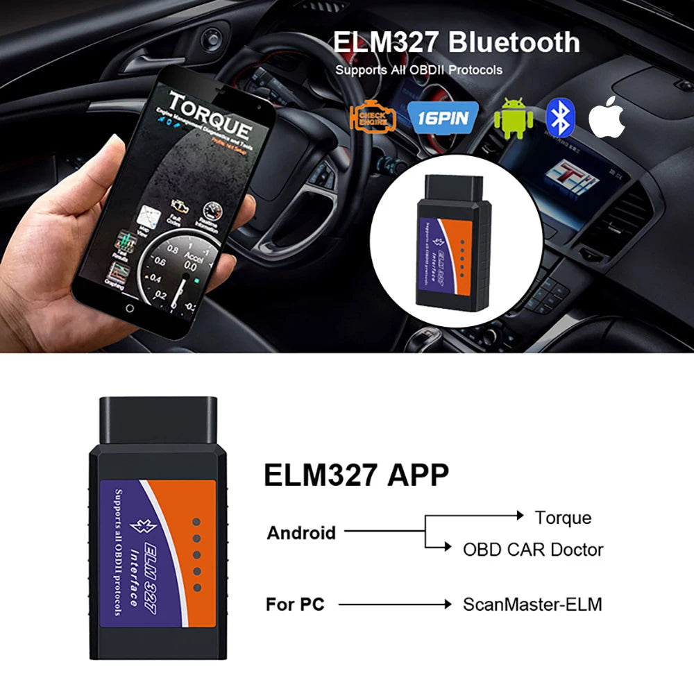 ELM327 V2.1 OBD2 Scanner Bluetooth – SwissGlanzGarage Ansicht 3
