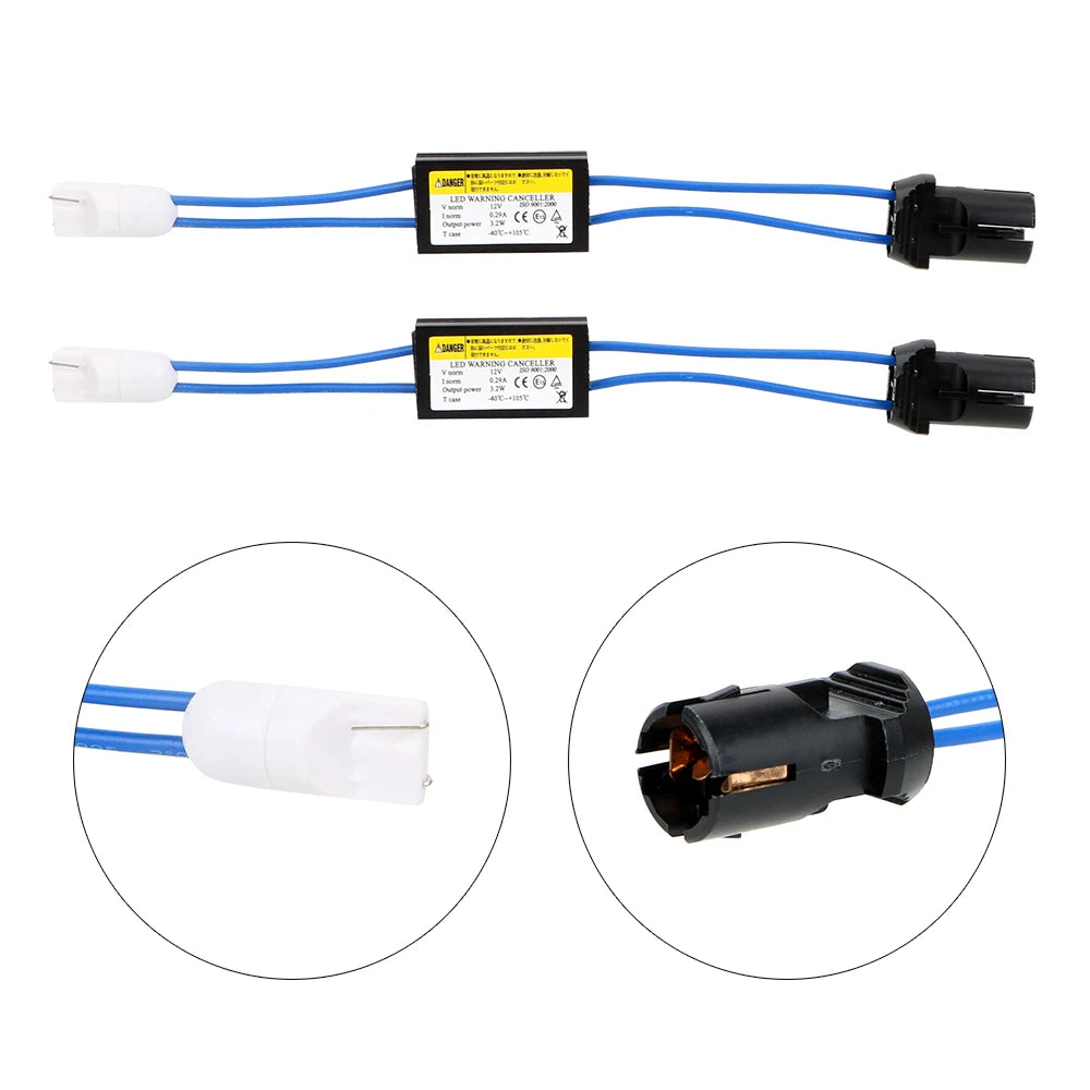Canbus Kabel LED Decoder T10 12V – SwissGlanzGarage Ansicht 2