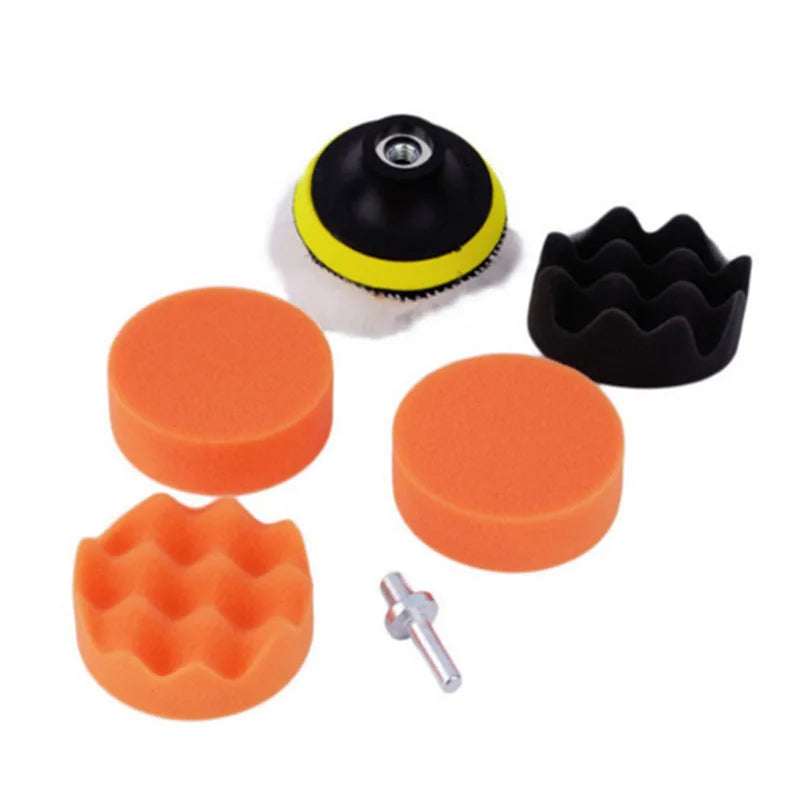 Auto Polieren Schwamm Pads Kit Schaum Pad Puffer Kit Polieren Maschine Wachs Pads für Auto Motorrad Fahrzeug Entfernt...