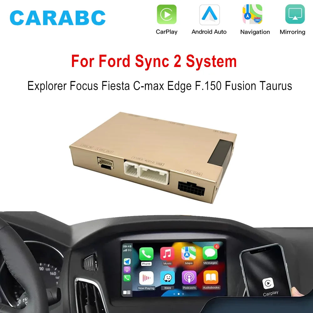 Kabellos CarPlay Adapter für Ford Sync2 – SwissGlanzGarage Ansicht 2