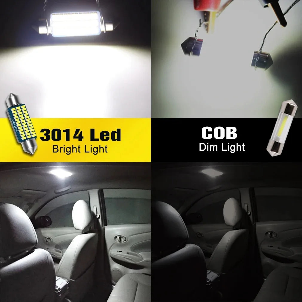 C5W LED Innenraumbeleuchtung 31mm 36mm 39mm 41mm – SwissGlanzGarage Ansicht 6