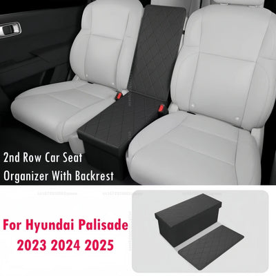 Mehrzweck-Autositz-Organizer für Hyundai Palisade 2023–2025, Konsolen-Organizer, Rücksitz-Box, Hundespielzeug-Box, Au...