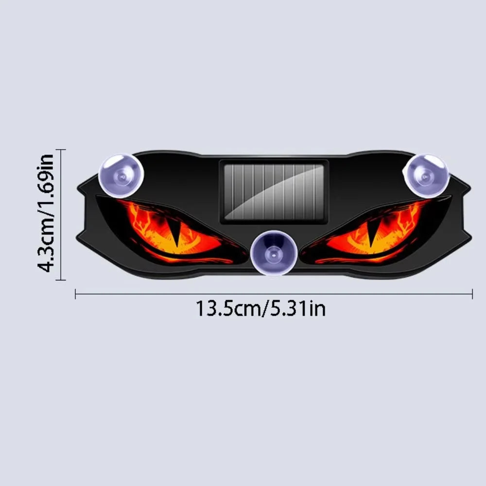 Solar Power Auto Demon Eye Beleuchtung – SwissGlanzGarage Ansicht 5