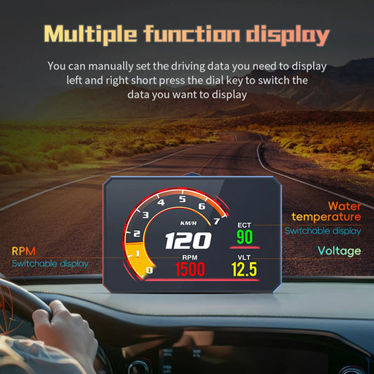 P16 HUD OBD2 Display – SwissGlanzGarage Ansicht 2
