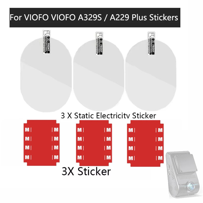 VIOFO A329S/A229 Pro/A229 Plus Aufkleber Set – SwissGlanzGarage Ansicht 3