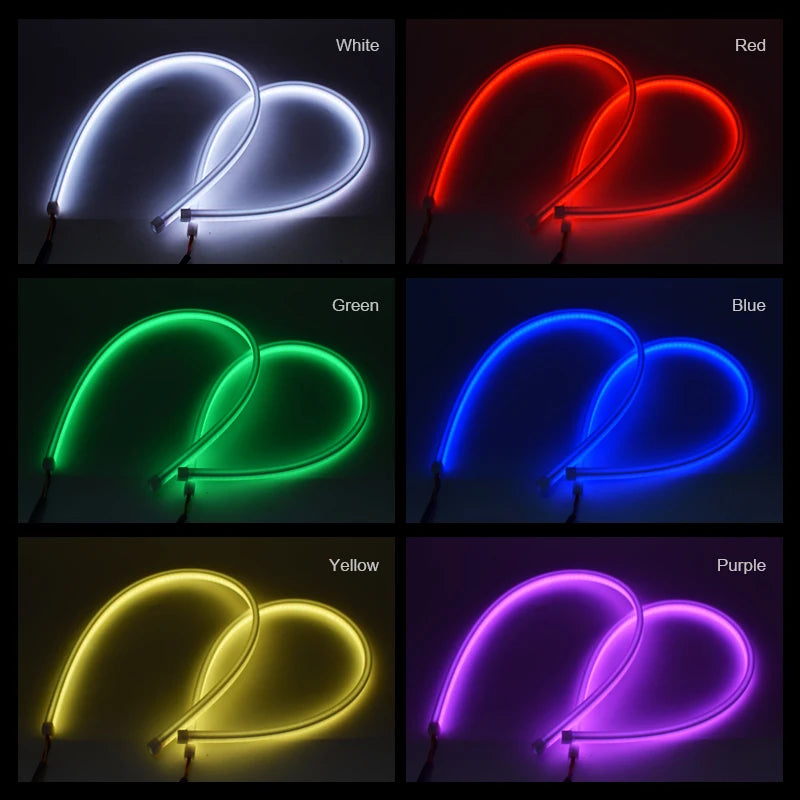 RGB LED Scheinwerfer Streifen Set – SwissGlanzGarage Ansicht 6